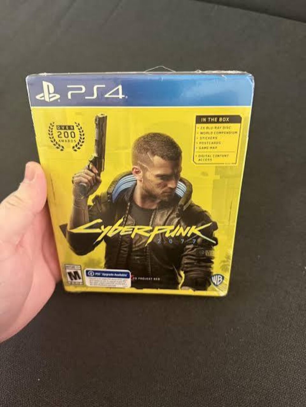 Sony PS4 Cyberpunk 2077 - Yellow Cover